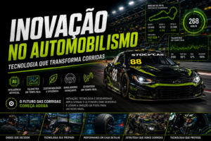inovação no automobilismo com tecnologia nas corridas